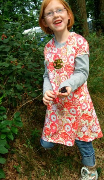 AMELIE, Tunika Kleid, Schnittmuster