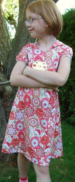 AMELIE, Tunika Kleid, Schnittmuster