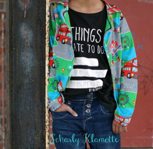 Lady Grace, Sweatblazer, Schnittmuster