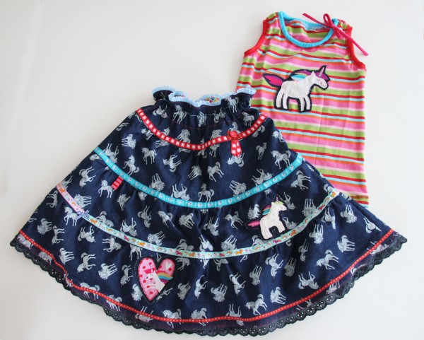 Lisann, Stufenrock, Schnittmuster