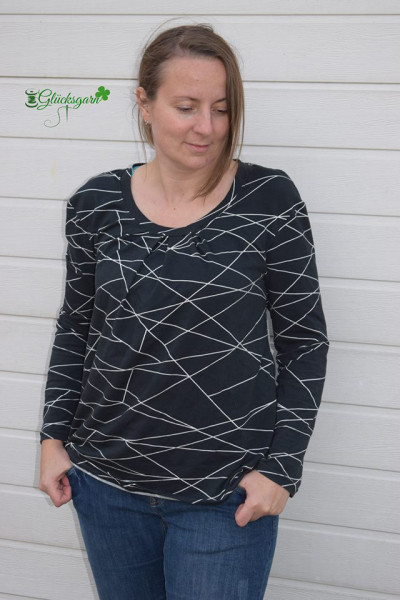 Lady Leana, Lässiges Damenshirt, Schnittmuster