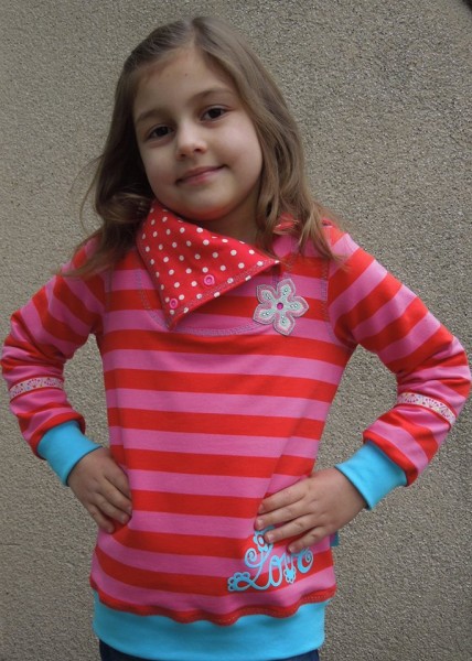 Serena, Kinder-Hoodie, Schnittmuster