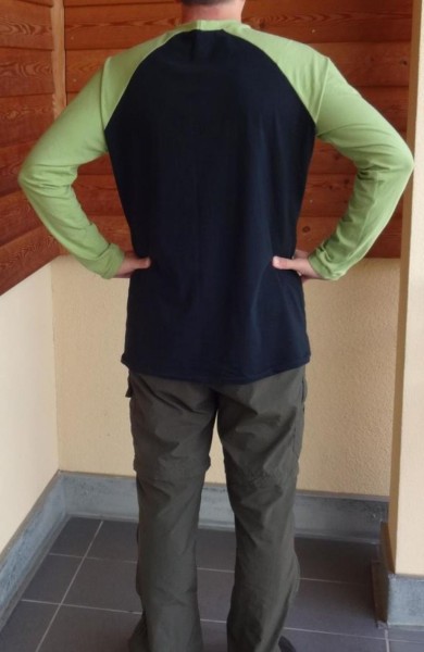 Mister Raglan, Herrenshirt mit Raglanärmeln, Schnittmuster