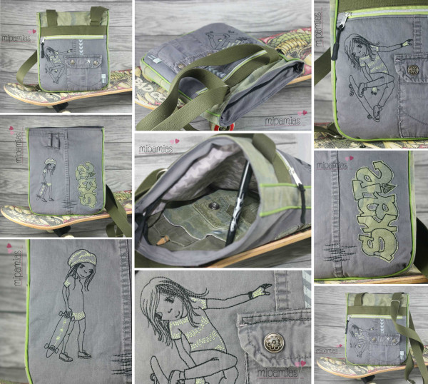 Taschen-Schnittmuster "Männersache" Upcycling-Idee