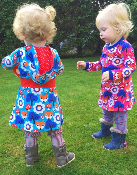 süßes Sweatkleid für Kinder nähen