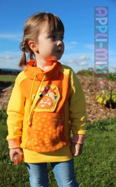 Comet, Hoodie Schnittmuster, MiaLuna