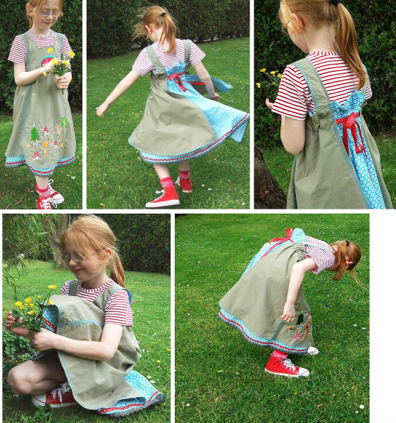 Nähanleitung Festkleid Feliz