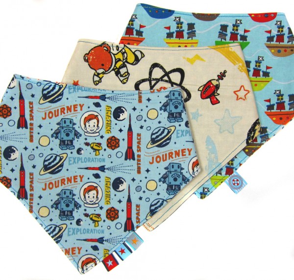 Nähanleitung Babyhalstuch Farbenmix Zwergenverpackung