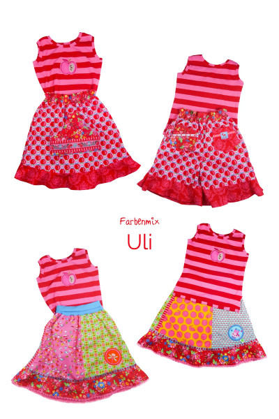 ULI, Rock - Hosenrock - Top, Schnittmuster