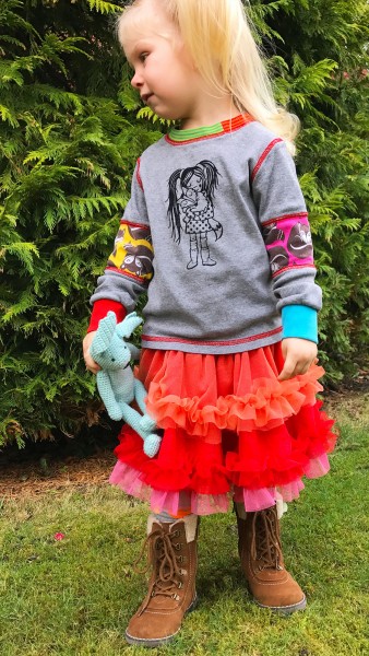 Tüllrock für Kinder selber nähen