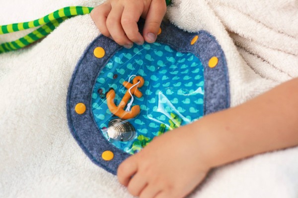 Handtuch mit Bullauge