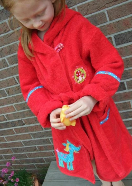 kleinBORKUM, Kinder-Bademantel & süße Waschlappentiere, Papierschnittmuster