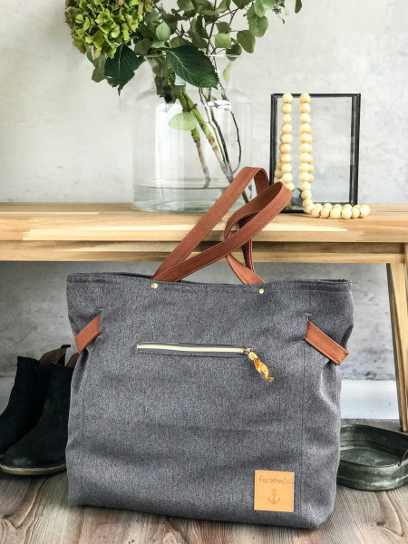 Ebook PDF-Schnittmuster "CarryBag" als Download bei Farbenmix.