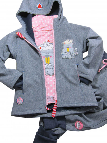 PHILIPPA, Softshelljacke, Schnittmuster