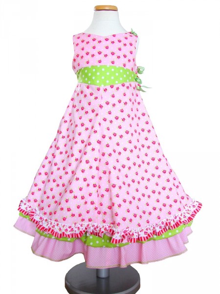 UNIQUE, Festtagskleid, Schnittmuster