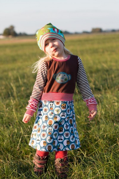 NIKA, Sweatkleid, Schnittmuster