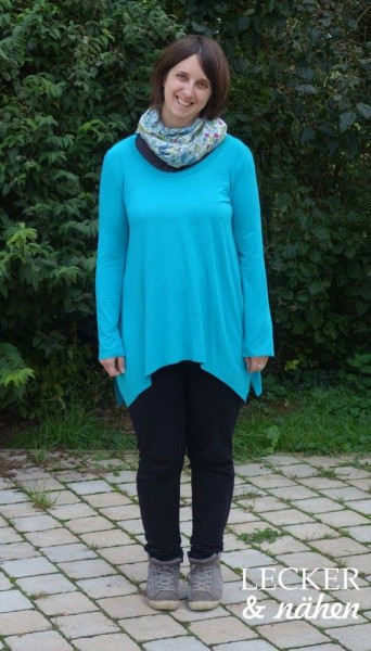 Lady Indira, Zipfelshirt, Schnittmuster