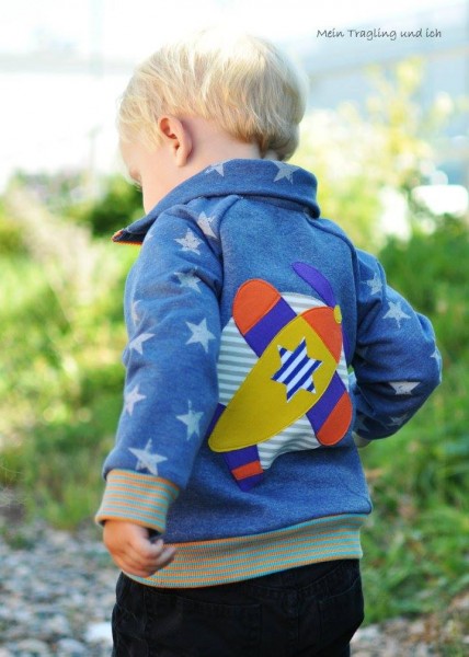 Pablo, Raglanjacke/Sweatshirt, Schnittmuster