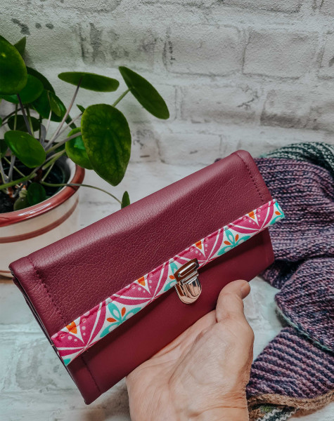 Geldbörse aus Kunstleder nähen