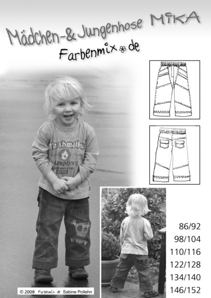 MIKA, Papierschnittmuster