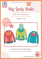 Big Lady Bella, Plus-Size-Sweatjacke, Schnittmuster