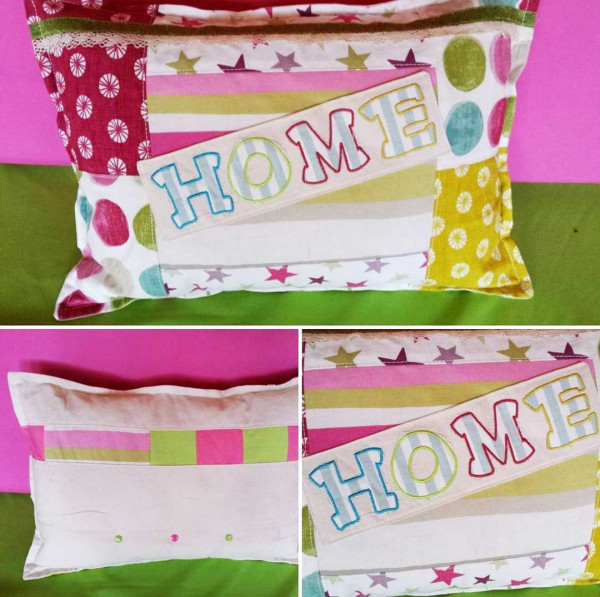 Patch mit Liebe Kissen, Kreativ-Ebook als Geschenk