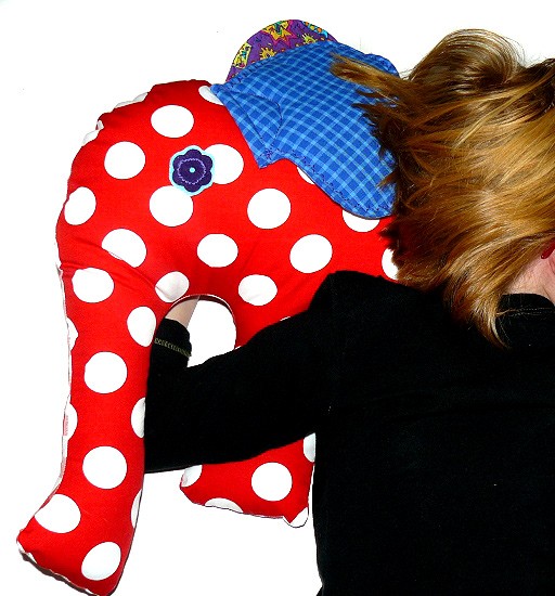 Elefantenkissen nähen