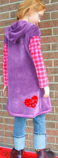 AMELIE, Tunika Kleid, Schnittmuster