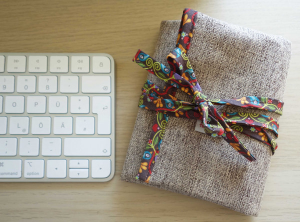 Schnelles Mäppchen mit Schrägband farbenmix Workbook