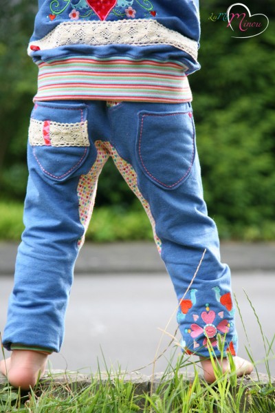 INDIGO, Kinder-Sweathose, Schnittmuster