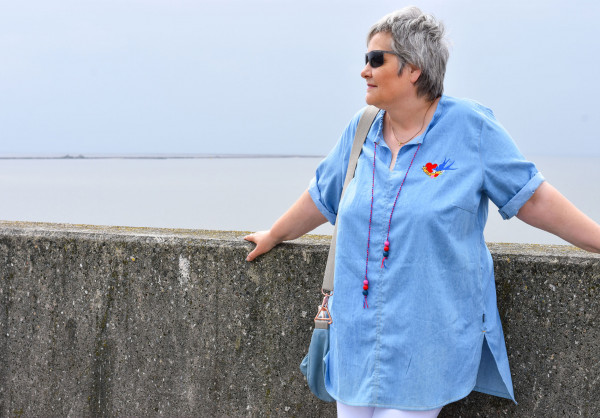 Schnittmuster Big Lady Cassidy Longbluse