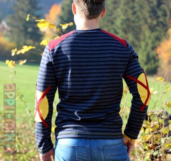 Mister Pepe, Herrenshirt mit Schulterpasse, Schnittmuster