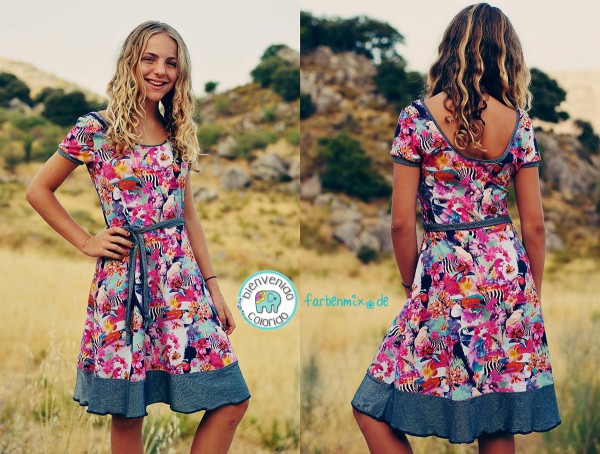 Nuria, Allround-Kleid für Damen, Schnittmuster