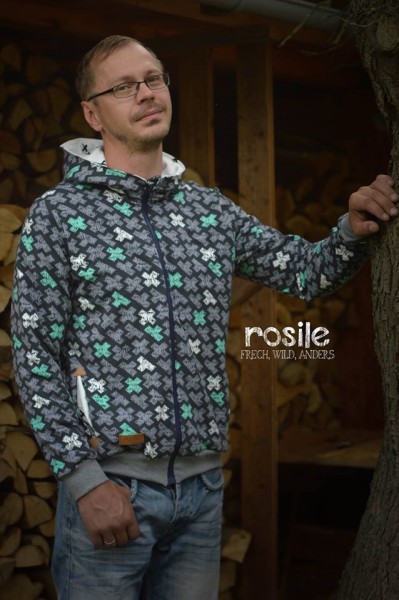 Mister Sky, Sweatjacke, Schnittmuster