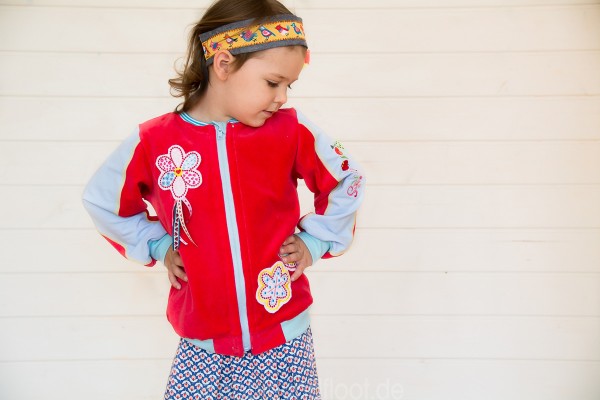 DAPHNE, Collegejacke, Schnittmuster