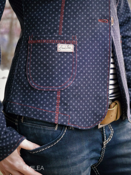 Lady Grace, Sweatblazer, Schnittmuster