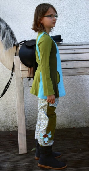 CLEMENTINE, Tunikashirt, Schnittmuster