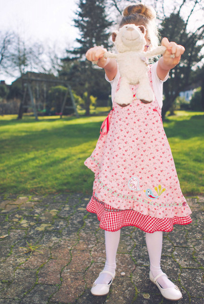 GESKE, Kinder-Trägerkleid, Schnittmuster