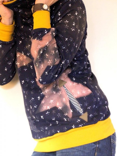 Lady Serena, Damen-Hoodie, Schnittmuster