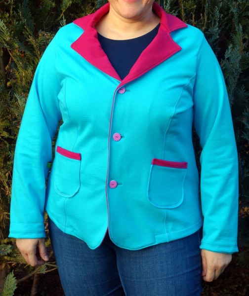 Lady Grace, Sweatblazer, Schnittmuster