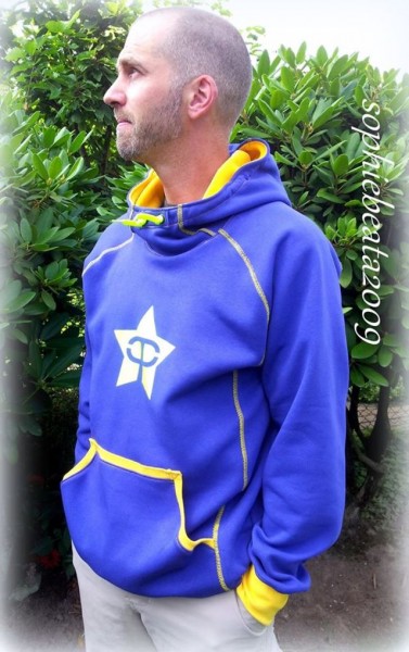 Mister Comet, Hoodie, Schnittmuster