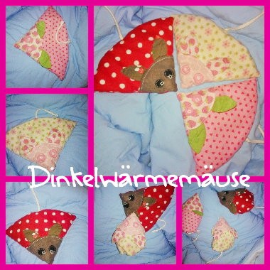 Dinkelwärmekissen -Maus- , Kreativ-FREEbook