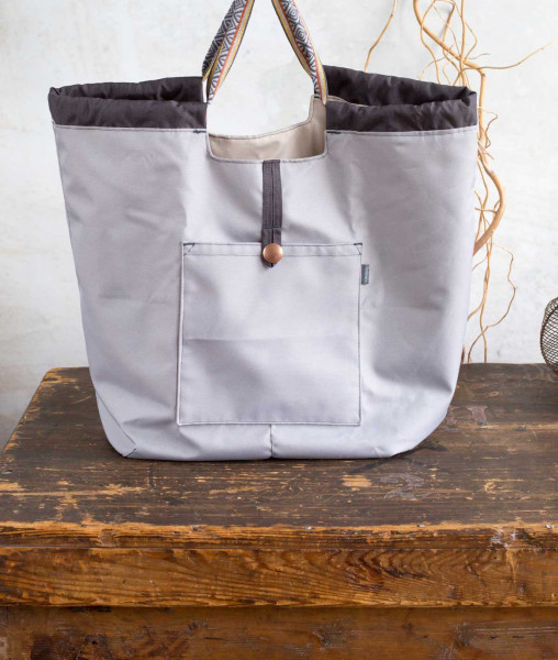 Nähanleitung Einkaufsbeutel FlexiBag mit Schnittmuster zum Downloaden