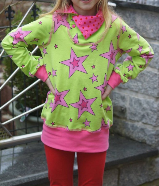 Serena, Kinder-Hoodie, Schnittmuster