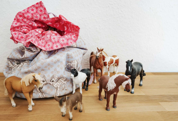 Aufbewahrungsbeutel für Spielzeug mit Kordelzug