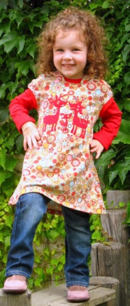 AMELIE, Tunika Kleid, Schnittmuster