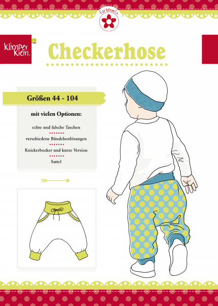 Checkerhose Schnittmuster Klimperklein Checkerhose Schnittmuster Klimperklein