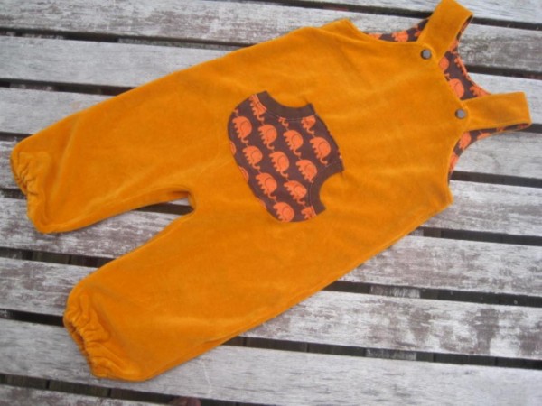 Strampelhose/Trägerhose, Klimperklein, Schnittmuster