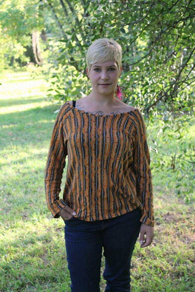 Lady Mary, Damen-Raglanshirt und Pulli, Schnittmuster