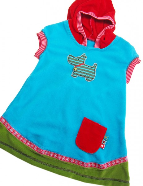 Kapuzenkleid aus Jersey Nähanleitung by farbenmix